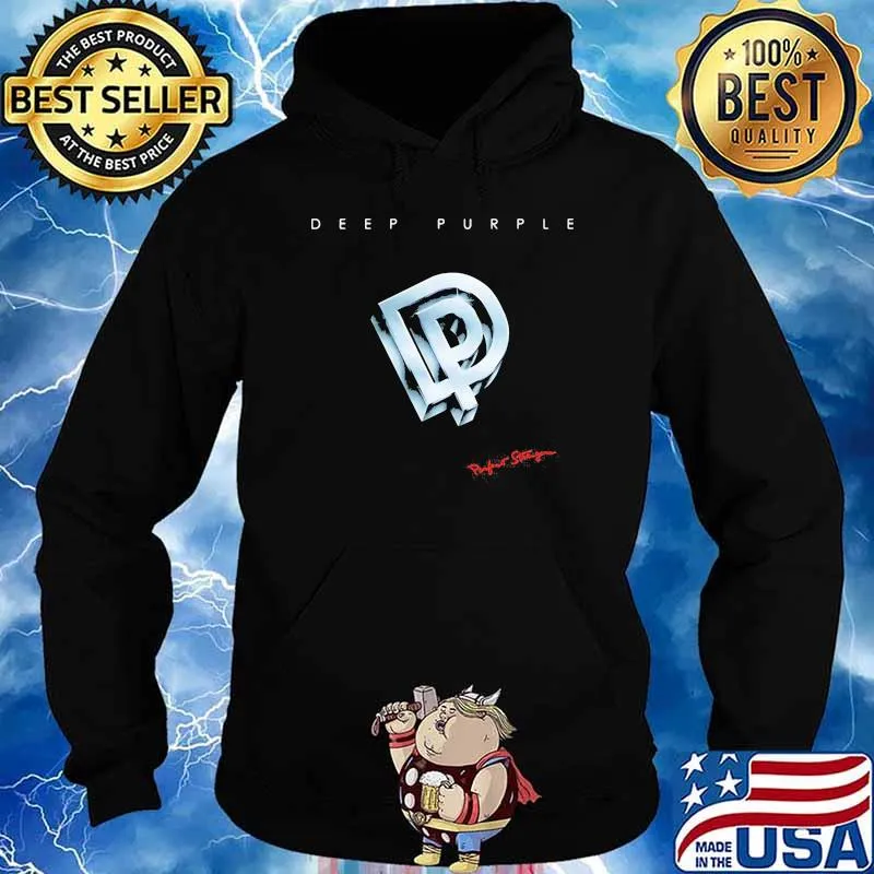 Deep purple logo perfect strangers Hoodie