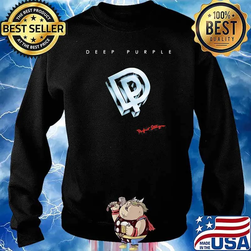 Deep purple logo perfect strangers Sweater