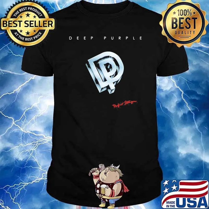 Deep purple logo perfect strangers shirt