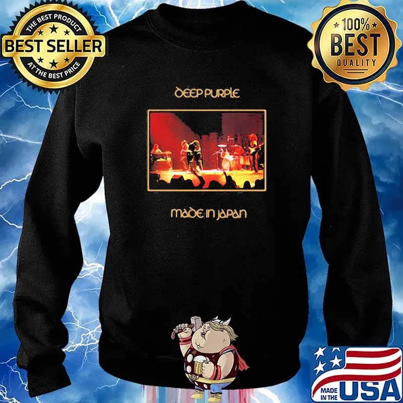 Deep purple made in Japan Sweater