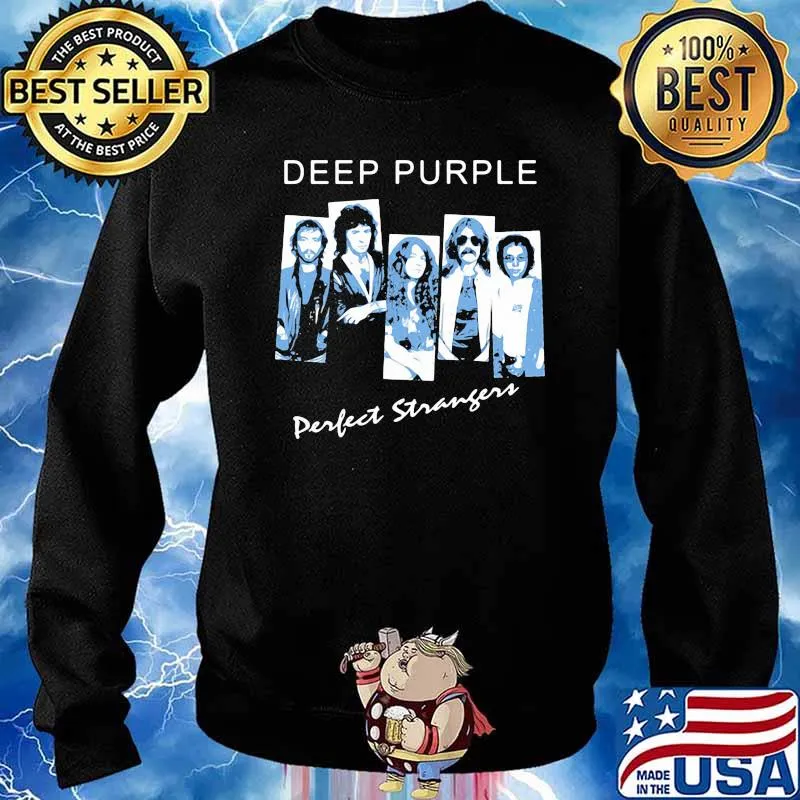 Deep purple perfect strangers band music rock Sweater
