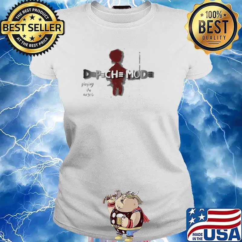 Depeche mode playing the angel guitar Ladies tee