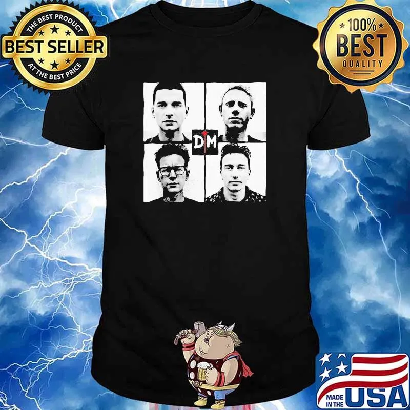 Depeche mode rose flower shirt