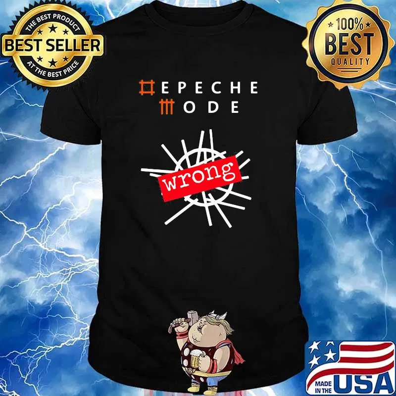 Depeche mode wrong shirt