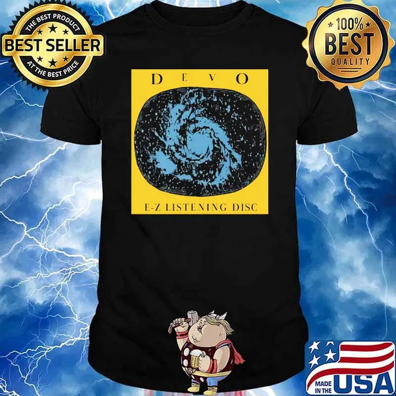 Devo e-z listening disc shirt