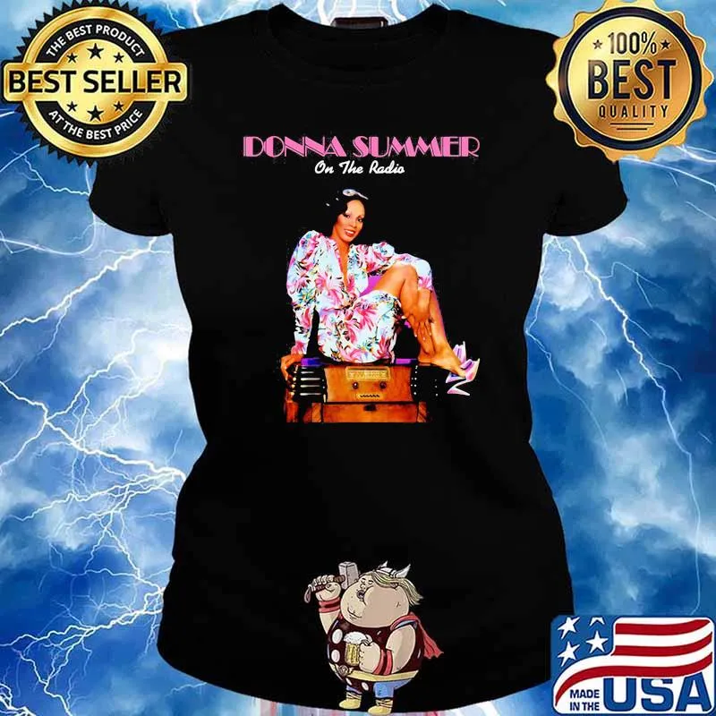 Donna summer on the radio Ladies tee
