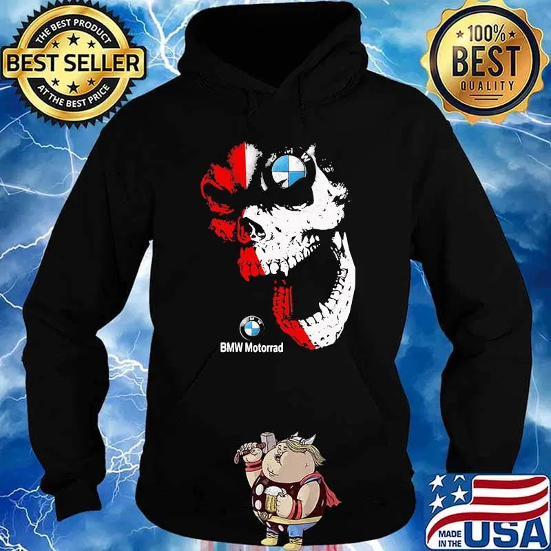 Eye Skull BMW Motorrad logo Hoodie