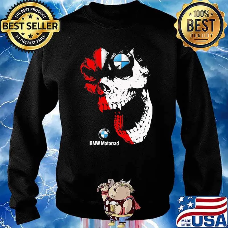 Eye Skull BMW Motorrad logo Sweater