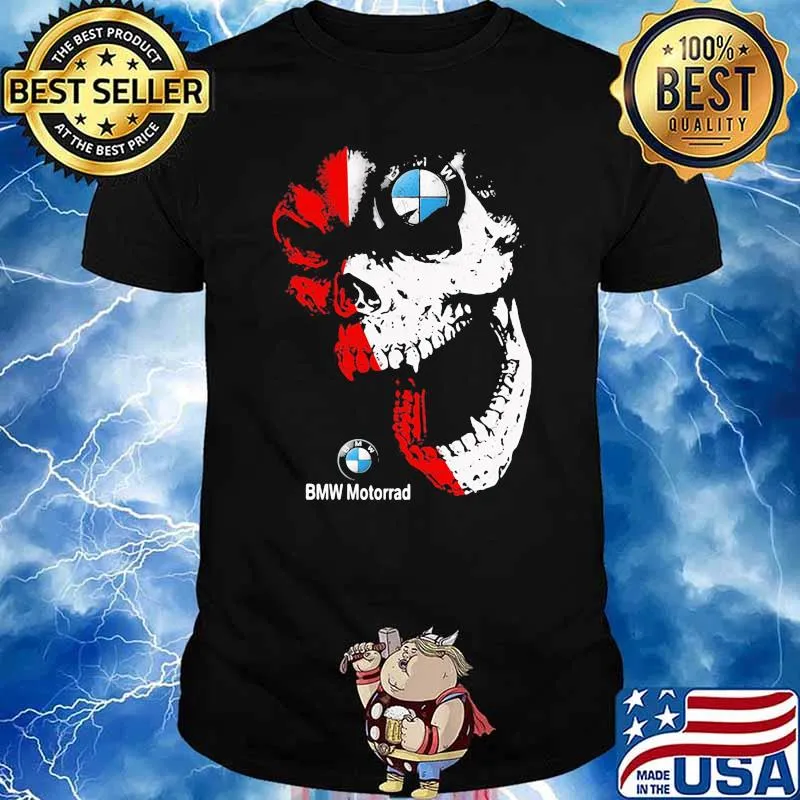 Eye Skull BMW Motorrad logo shirt
