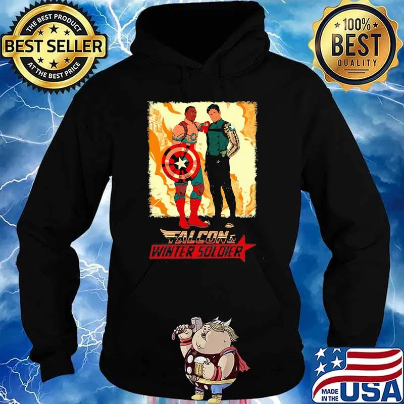 Falcon Winter Soldier Captain America Shirt Hoodie
