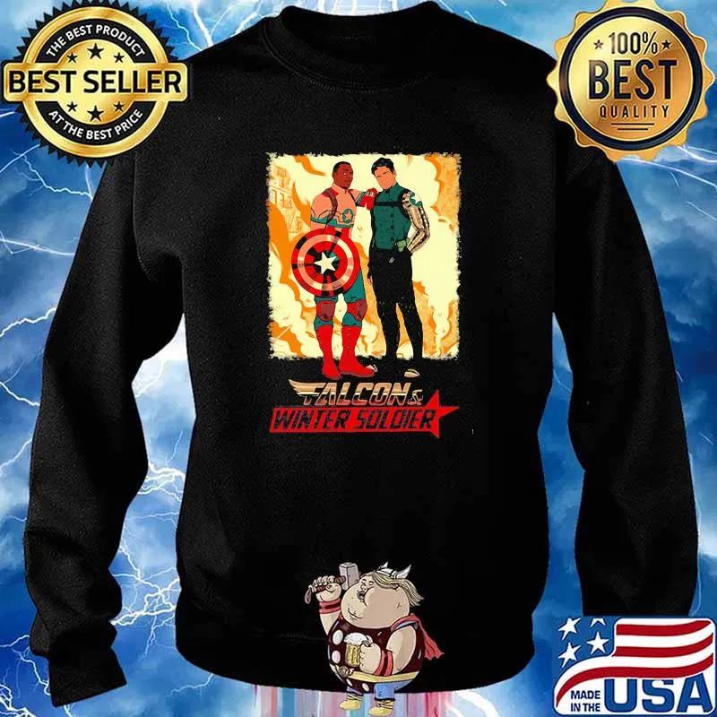 Falcon Winter Soldier Captain America Shirt Sweater