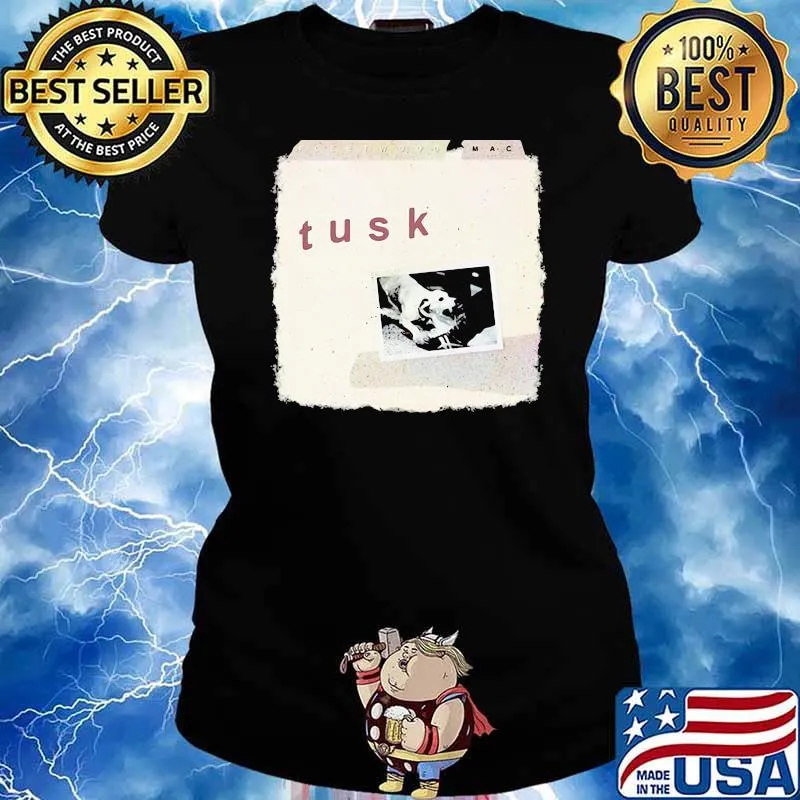 Fleetwood mac dog tusk Ladies tee