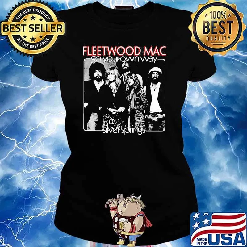 Fleetwood mac go your own way silver springs Ladies tee