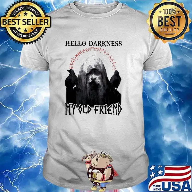 Hello Darkness My Old Friend Jesus Bird Shirt