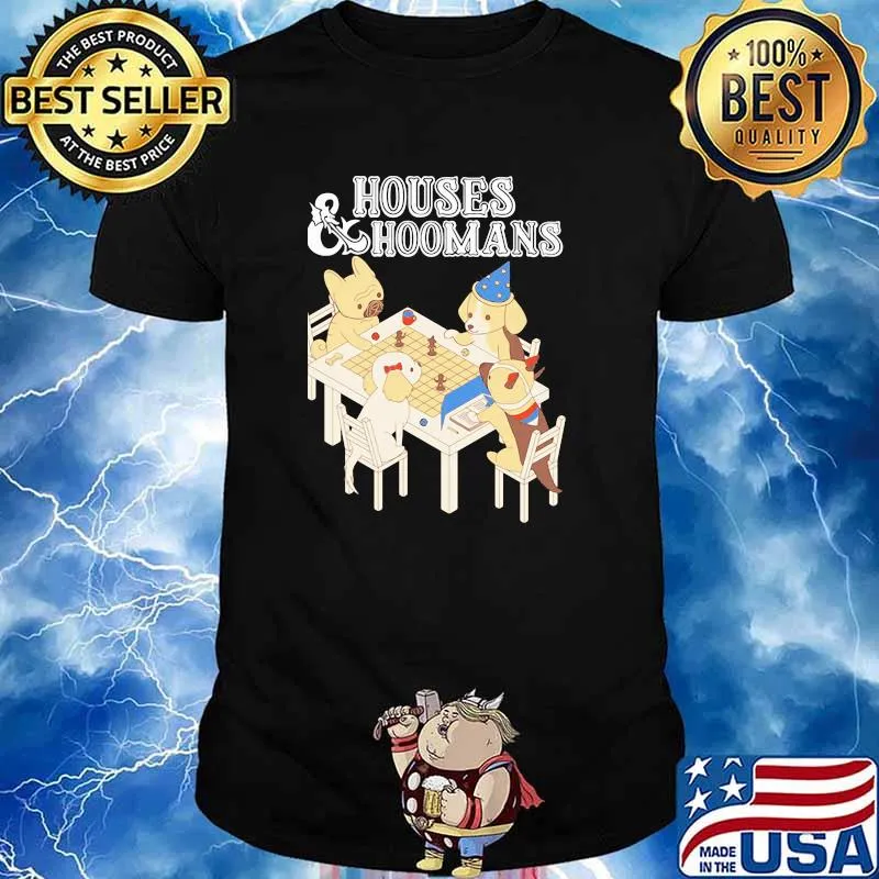 Houses And Hoomans Dog Play Chess Shirt