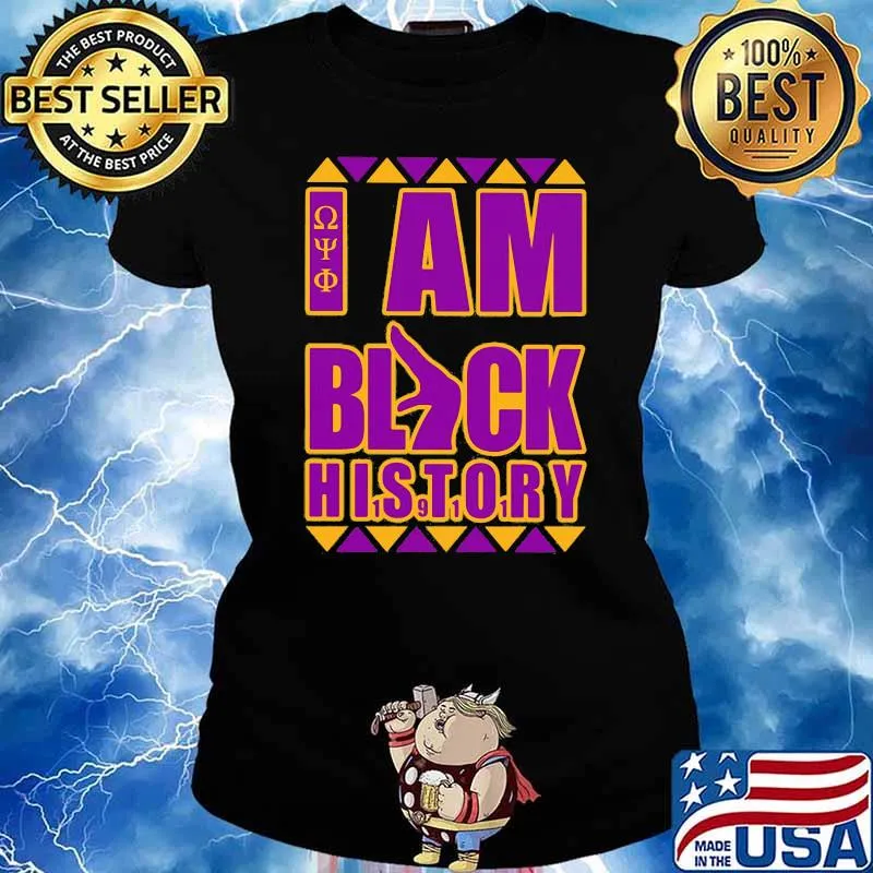 I am black history 1911 Ladies tee