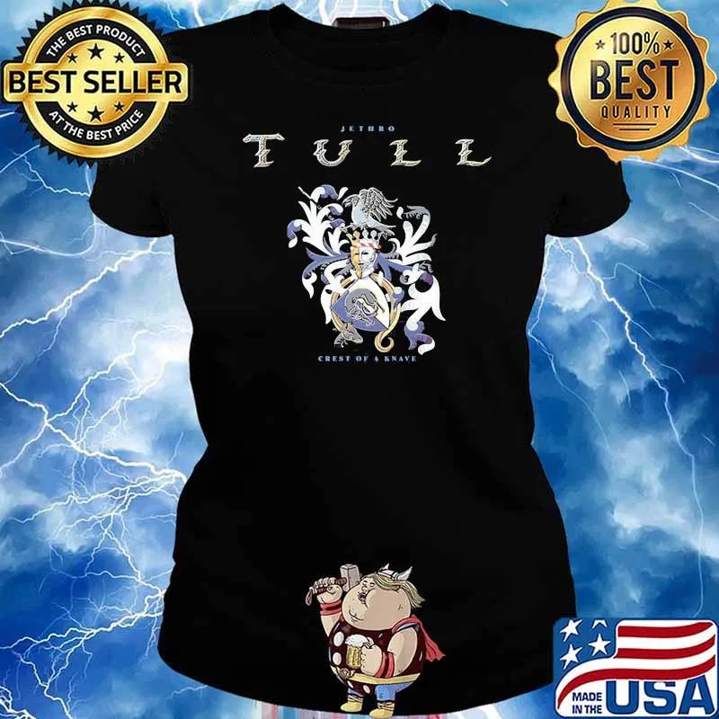 Jethro tull crest of a knave Ladies tee
