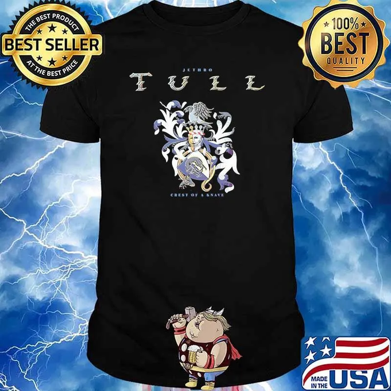 Jethro tull crest of a knave shirt