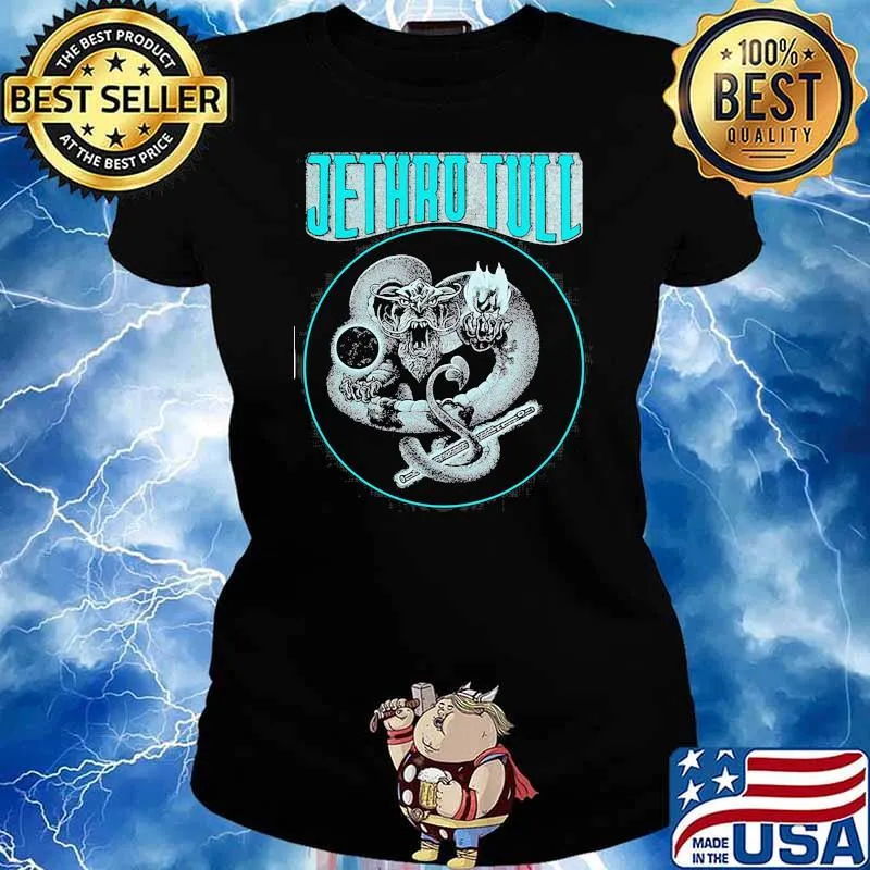 Jethro tull skull dragon Ladies tee