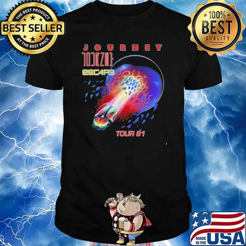 Journey esc4p3 tour 81 shirt