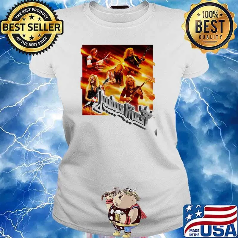 Judas priest band rock music Ladies tee