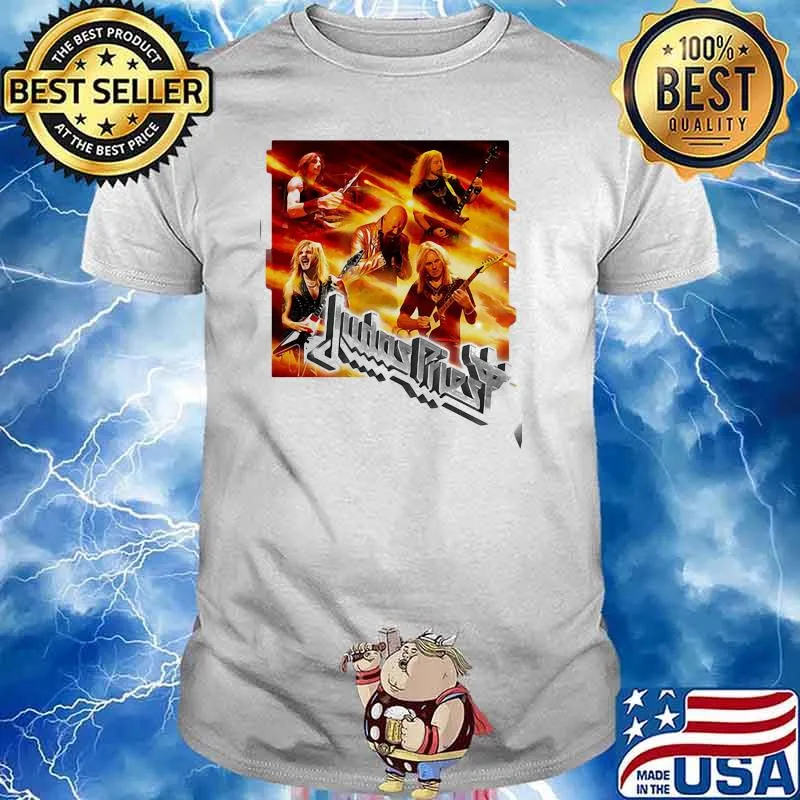 Judas priest band rock music shirt