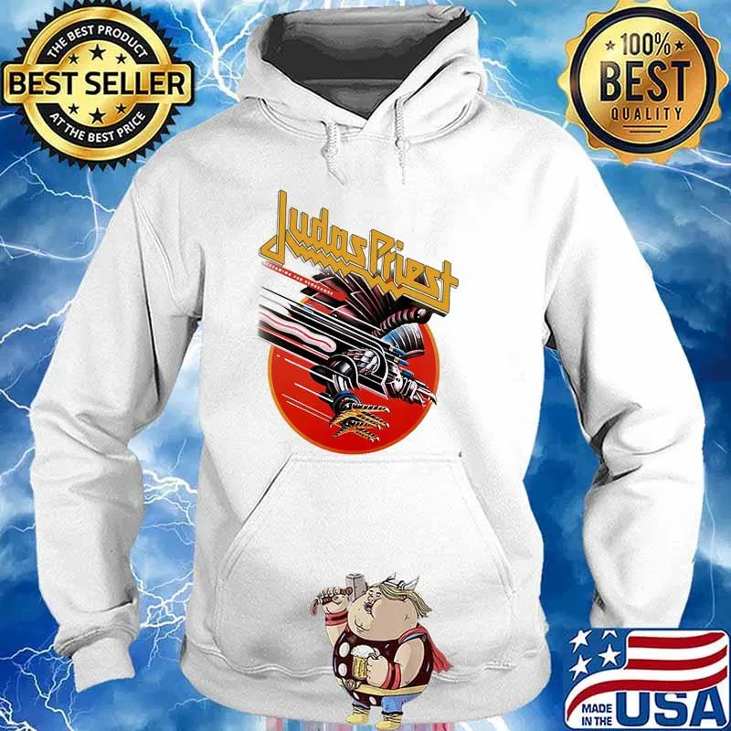 Judas priest rock music band blood moon Hoodie