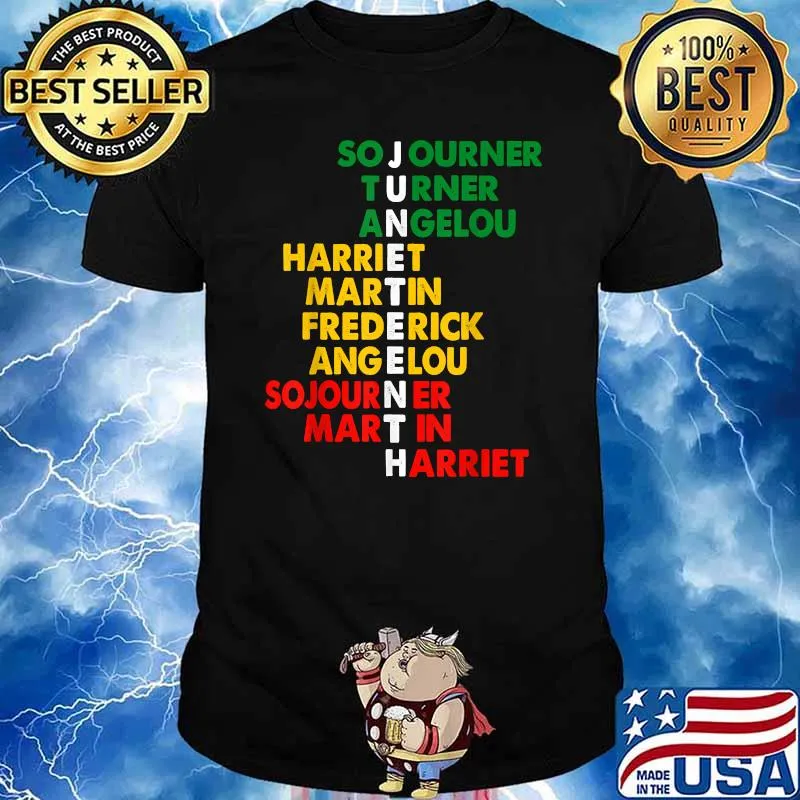 Juneteenth Dream Like Leaders Black Shirt