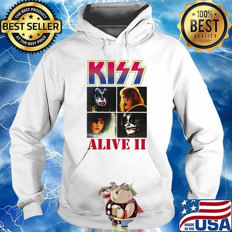 Kiss alive ii Hoodie