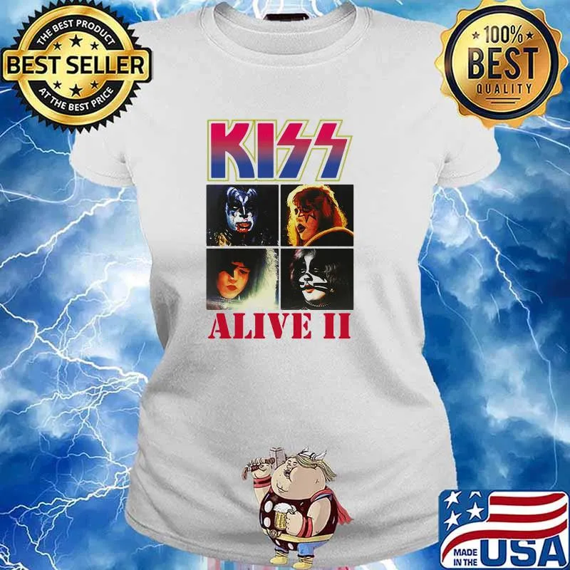 Kiss alive ii Ladies tee