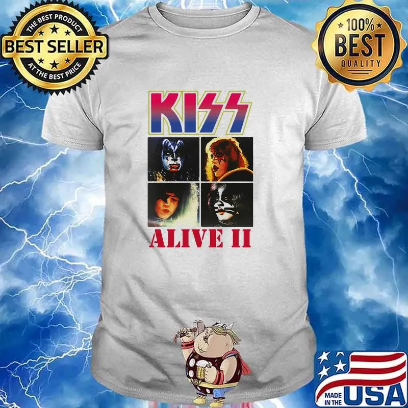 Kiss alive ii shirt