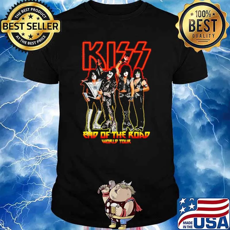 Kiss end of the road world tour shirt