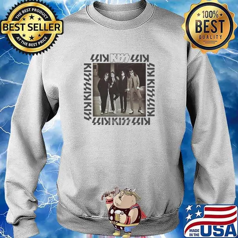 Kiss kiss kiss rock band music girls Sweater