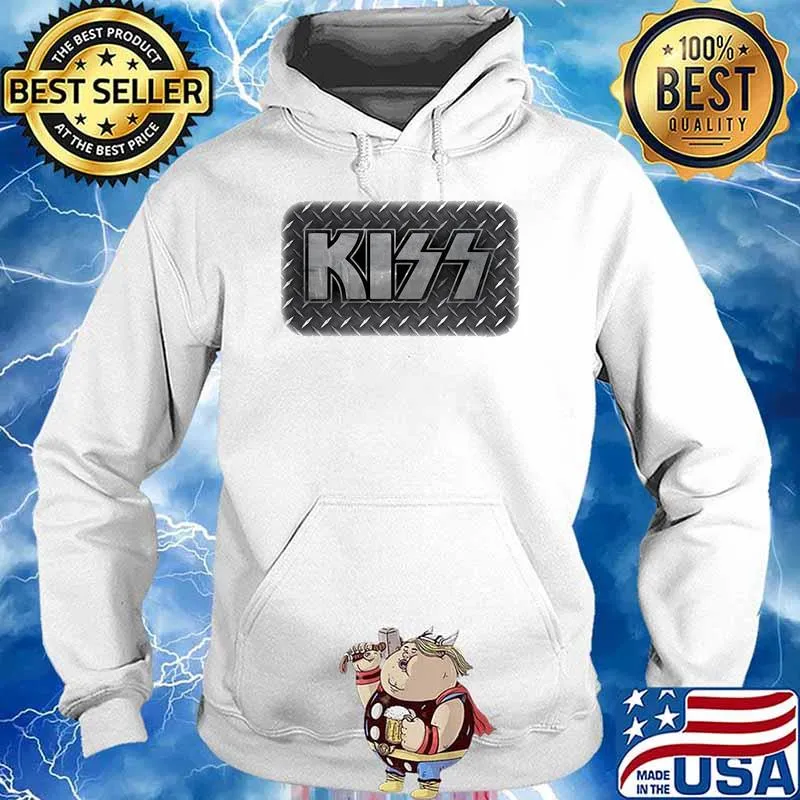 Kiss Rock And Roll Music american new girls Hoodie