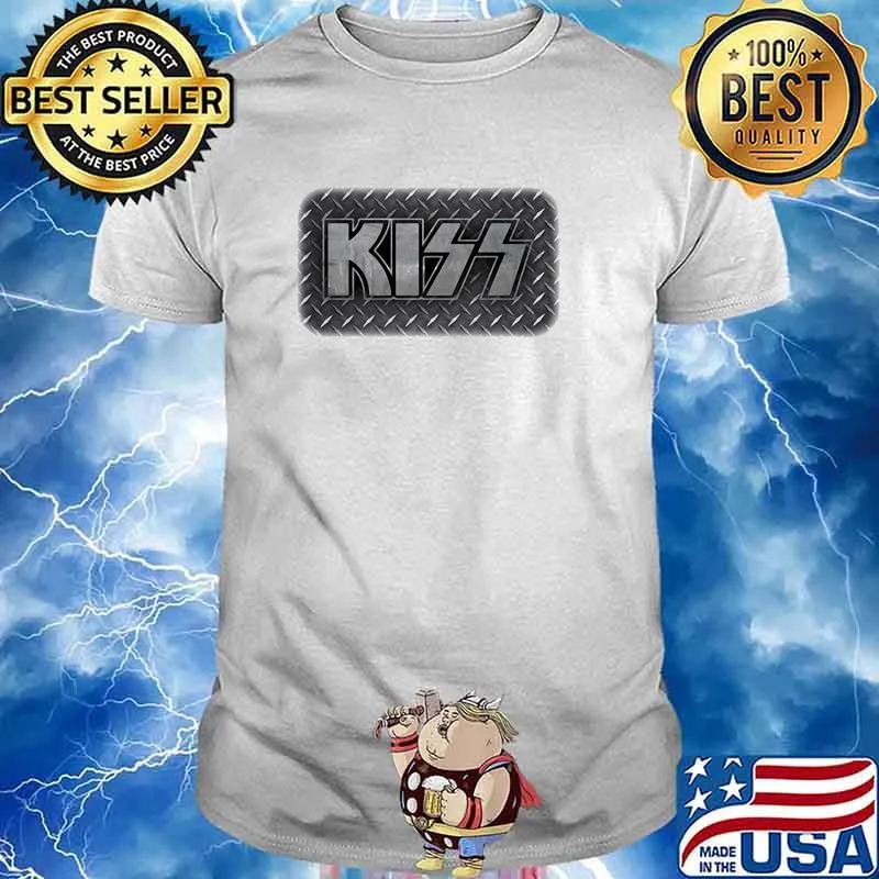 Kiss Rock And Roll Music american new girls shirt