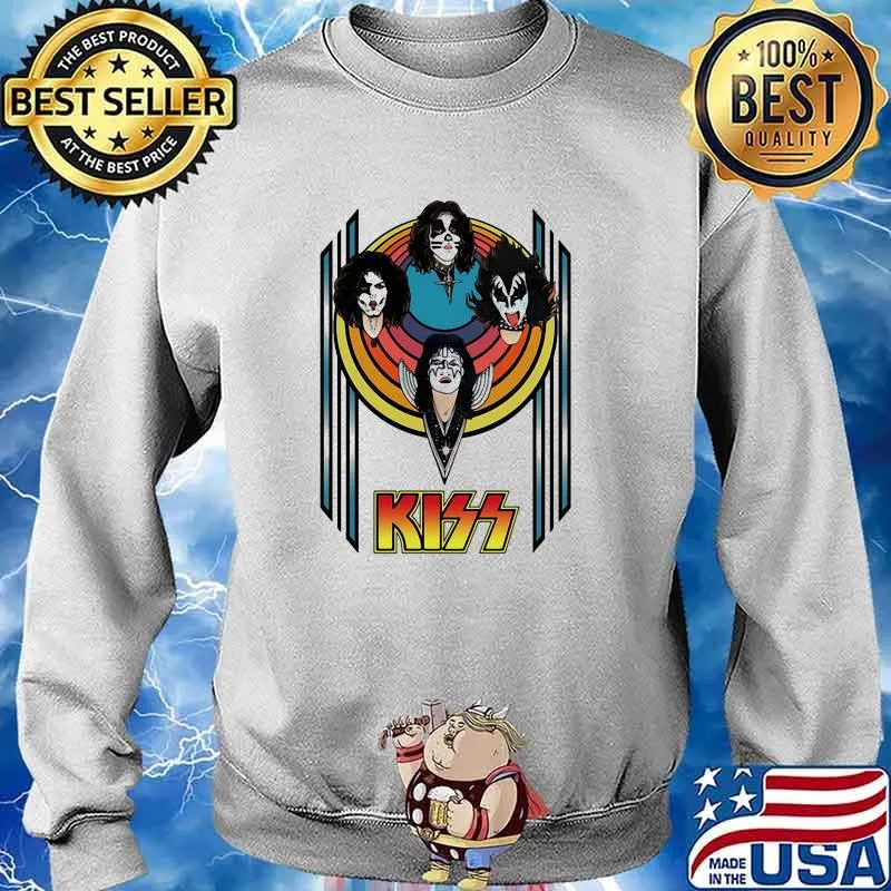 Kiss Vintage Rock band music Sweater