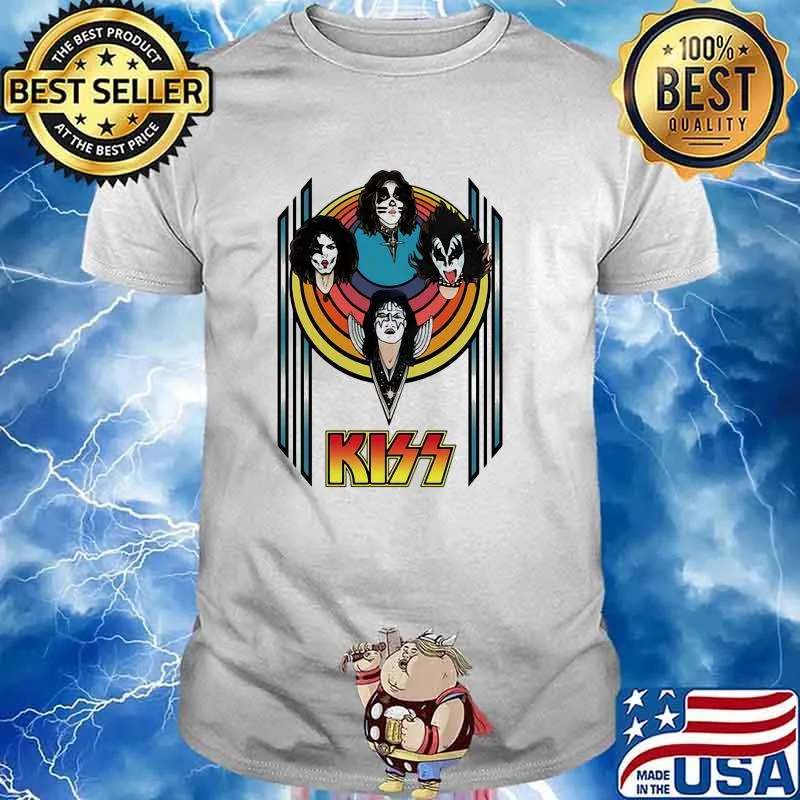 Kiss Vintage Rock band music shirt