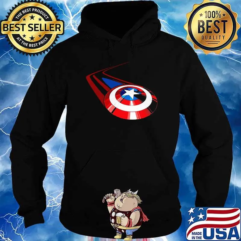 Logo Captain America Marvel Studios Hoodie