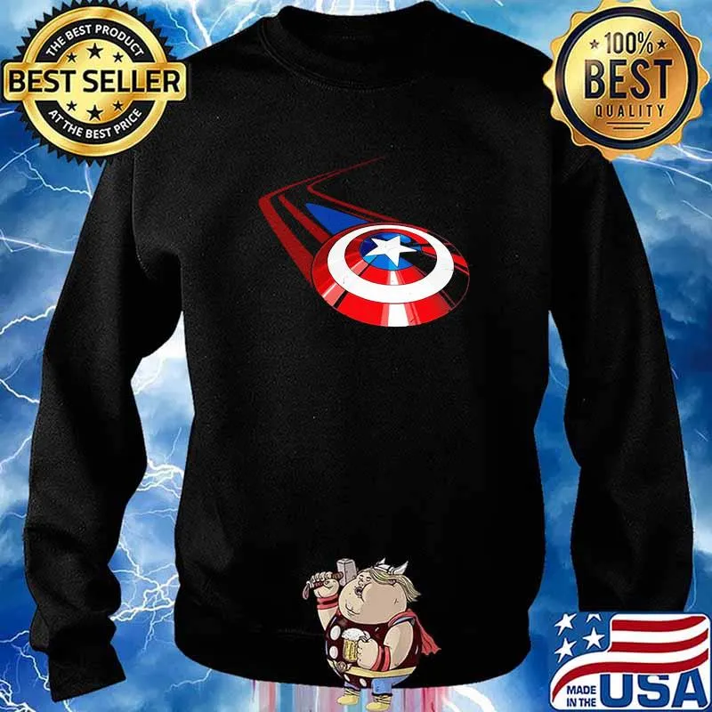 Logo Captain America Marvel Studios Sweater