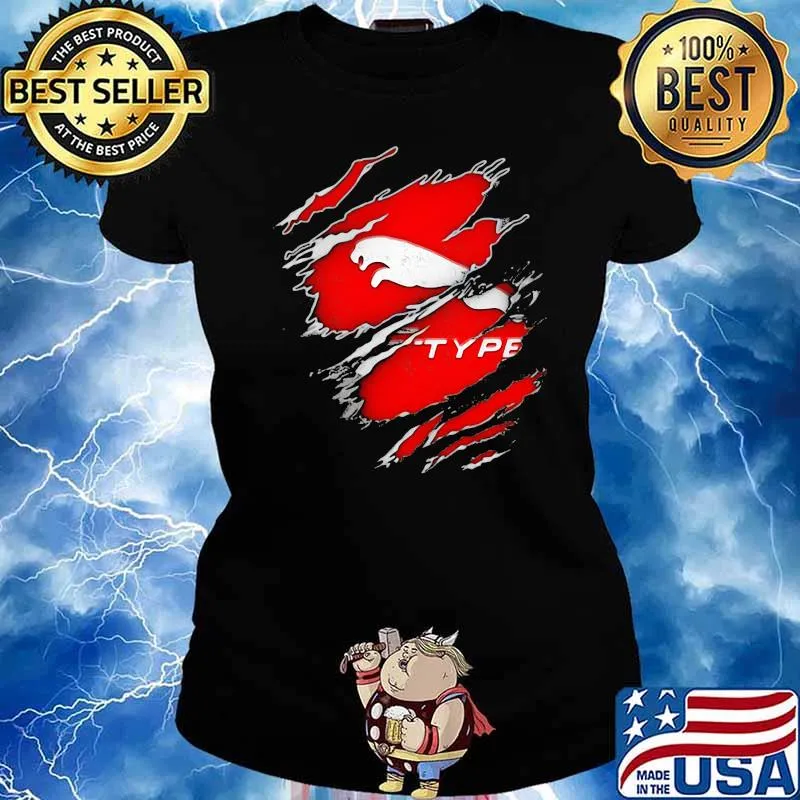 Logo Jaguar F-TYPE sports car Ladies tee