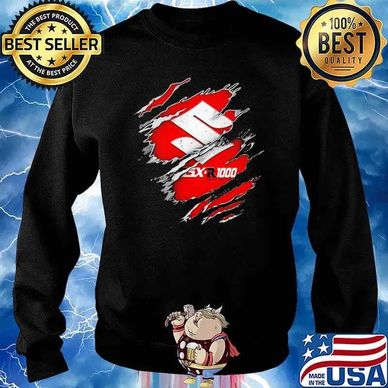 Logo Suzuki GSX R1000 Sportbike Sweater