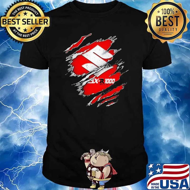 Logo Suzuki GSX R1000 Sportbike shirt