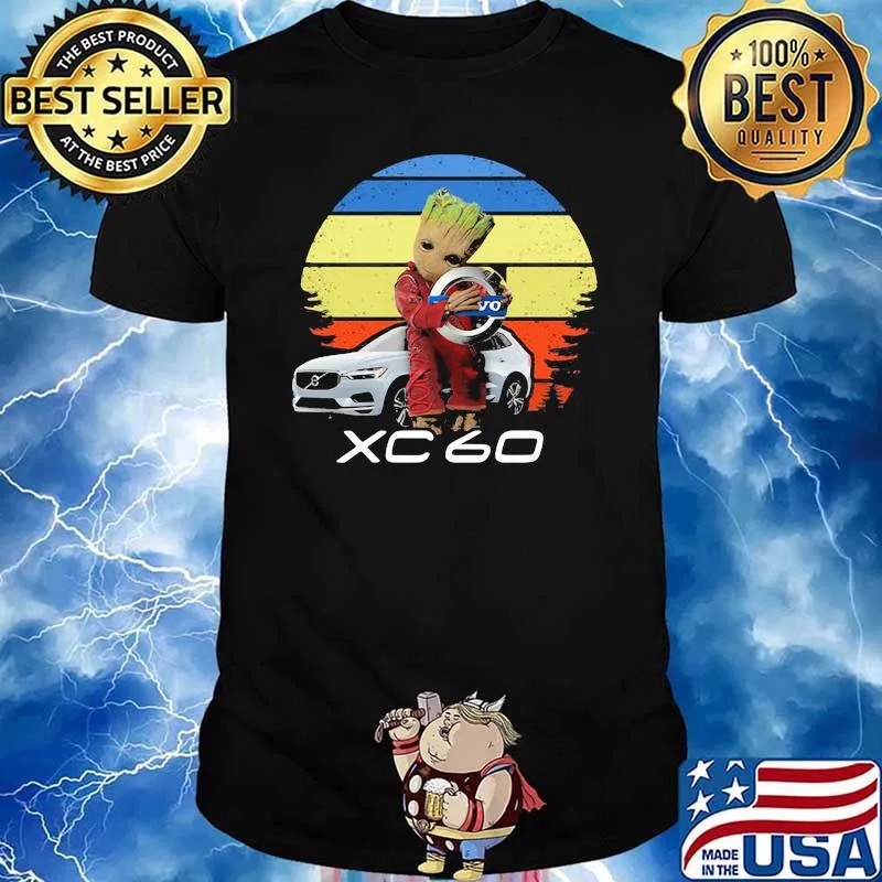 Logo XC 60 Car Groot vintage shirt