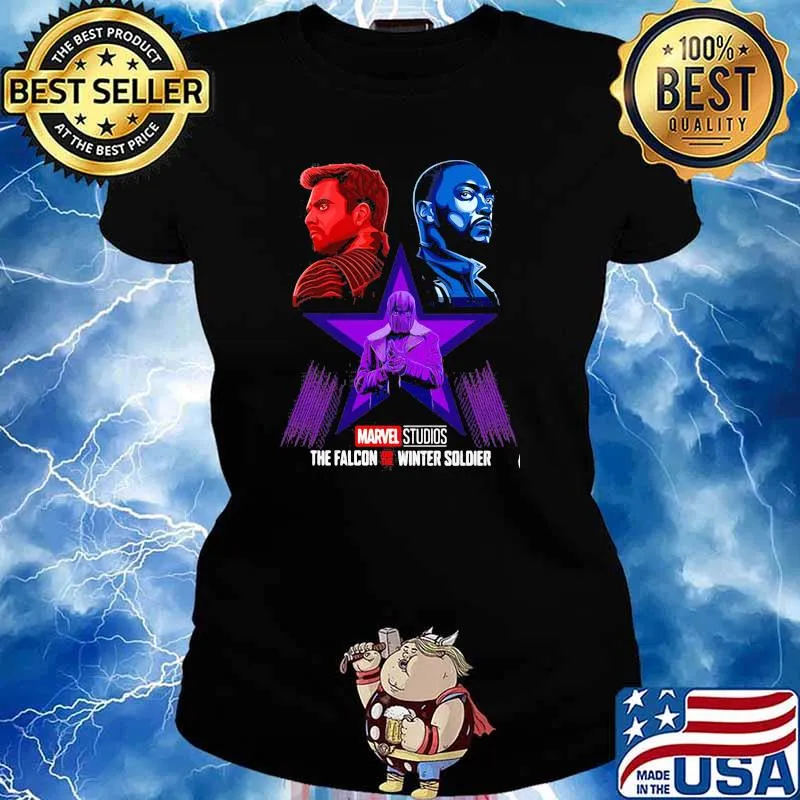 Marvel studios Falcon and Winter Soldier Baron Shirt Ladies tee