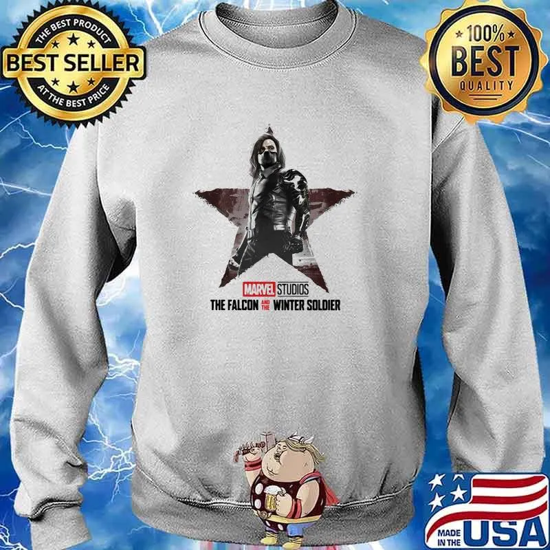 Marvel Studios The Falcon And the Winter Soldier Retro Sweater
