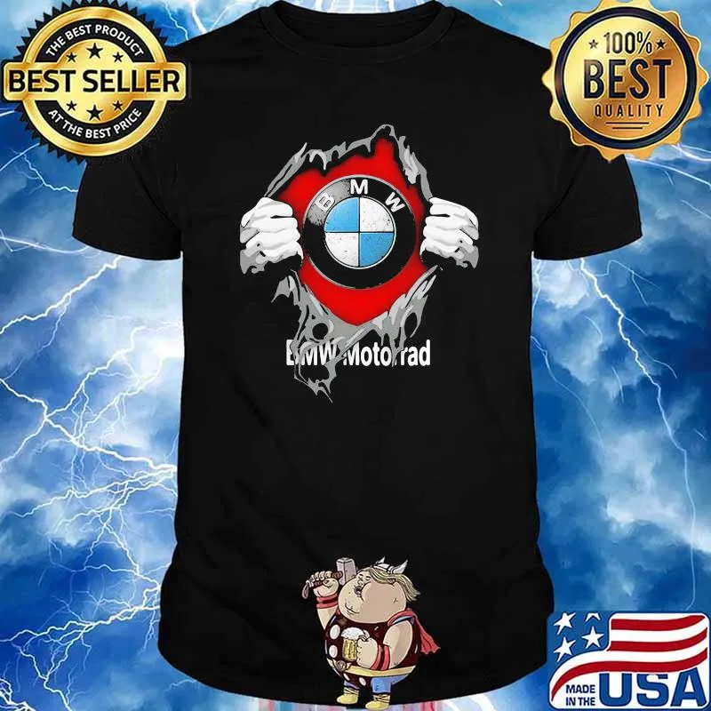 Official BMW Motorrad logo hero shirt