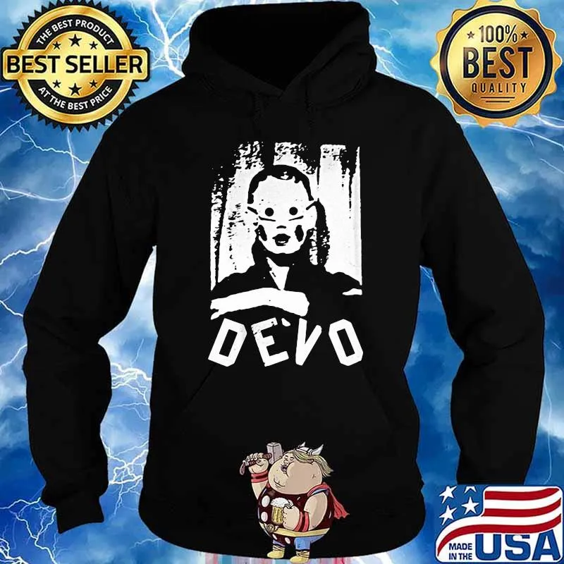 Official Devo mens Hoodie