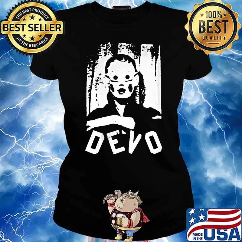 Official Devo mens Ladies tee