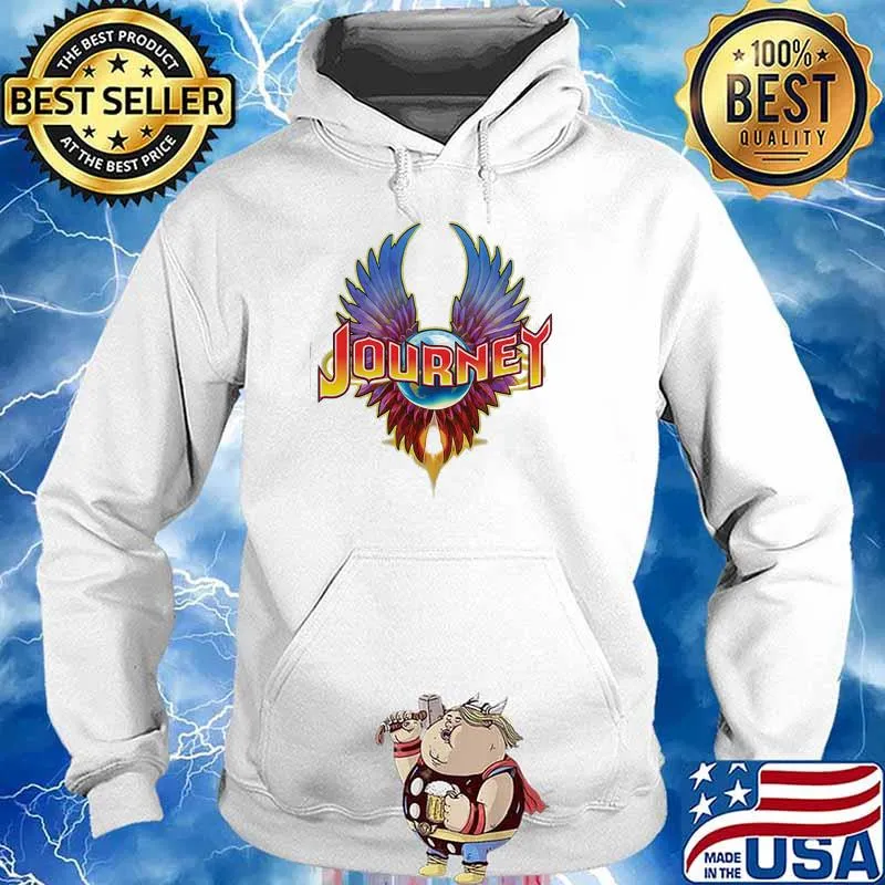 Official Journey Rock band music logo Hoodie
