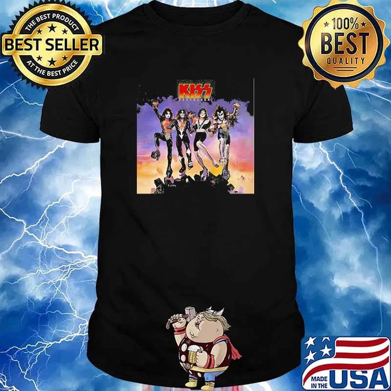 Official Kiss destroyer shirt